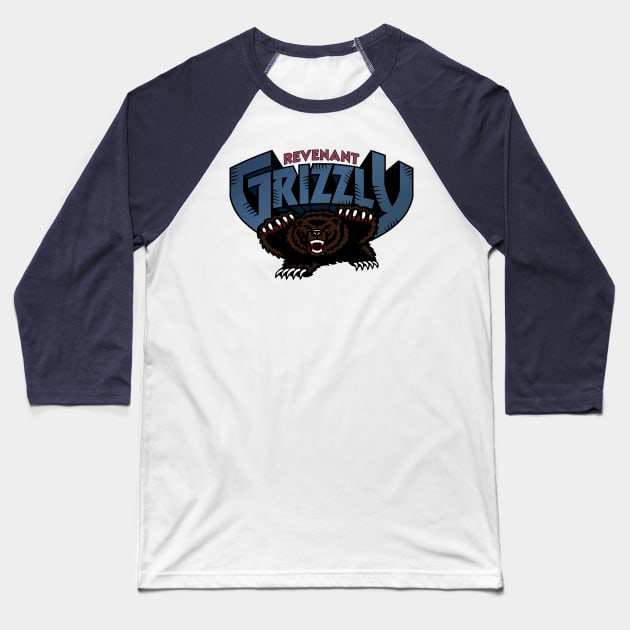 Revenant Grizzly Baseball T-Shirt by Byway Design